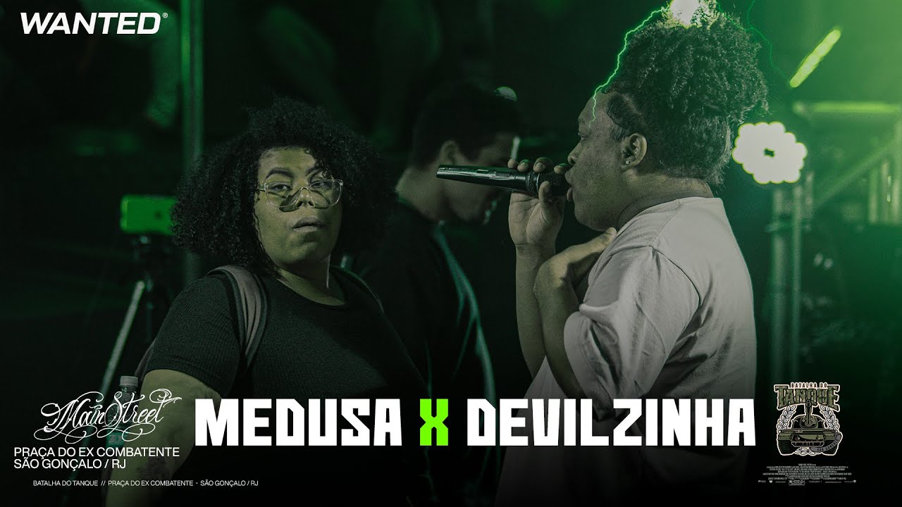 DEVILZINHA x MEDUSA [ O JOGO VIROU 😂] 2 FASE | Batalha do Tanque | RJ