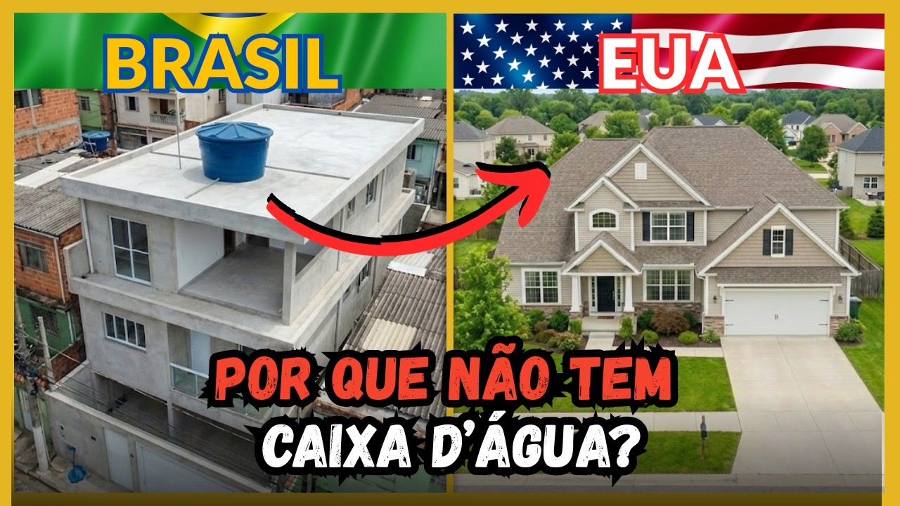 Porque nos EUA n&atilde;o existem Caixas d'&aacute;gua?