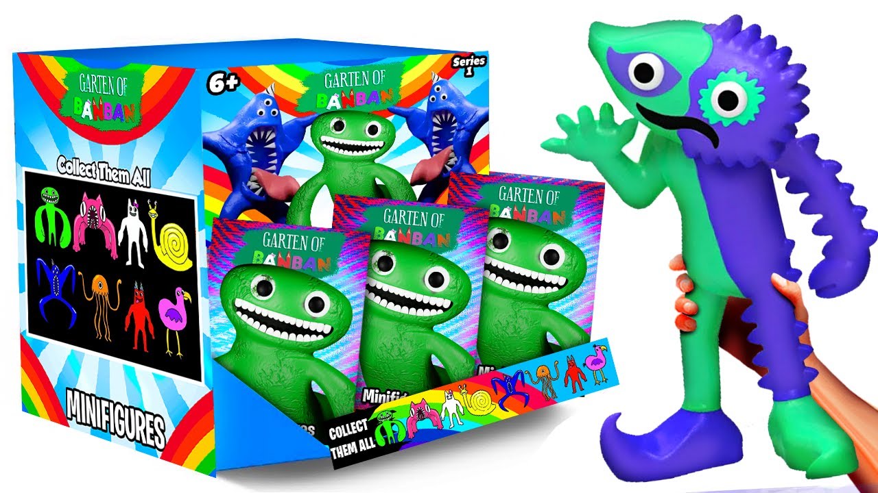 The LARGEST Garten Of BanBan MYSTERY BOX! NEW Jumbo JOSH, NABNAB, BanBan 0 Minifigures!