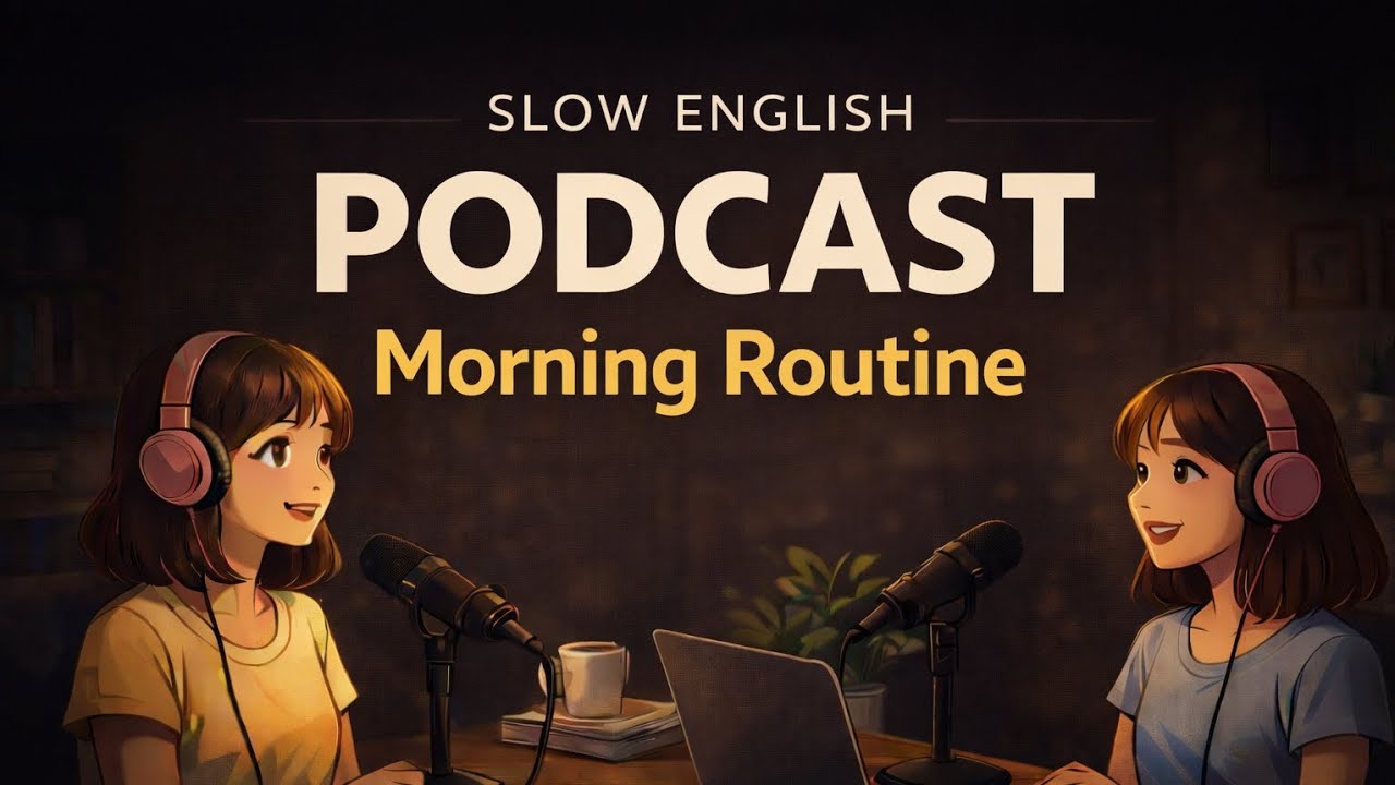 Slow English Podcast | Morning Routine
