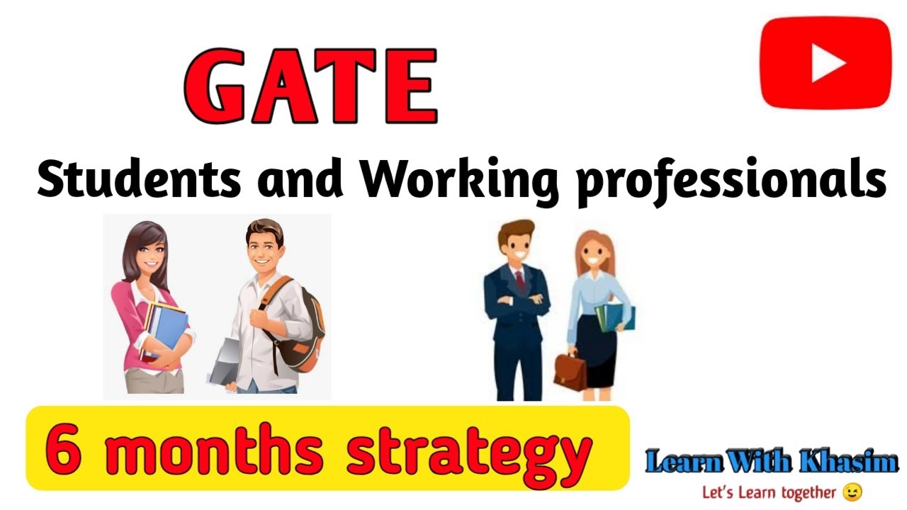 #gate 6 months strategy for students and Working professionals. #selfstudy