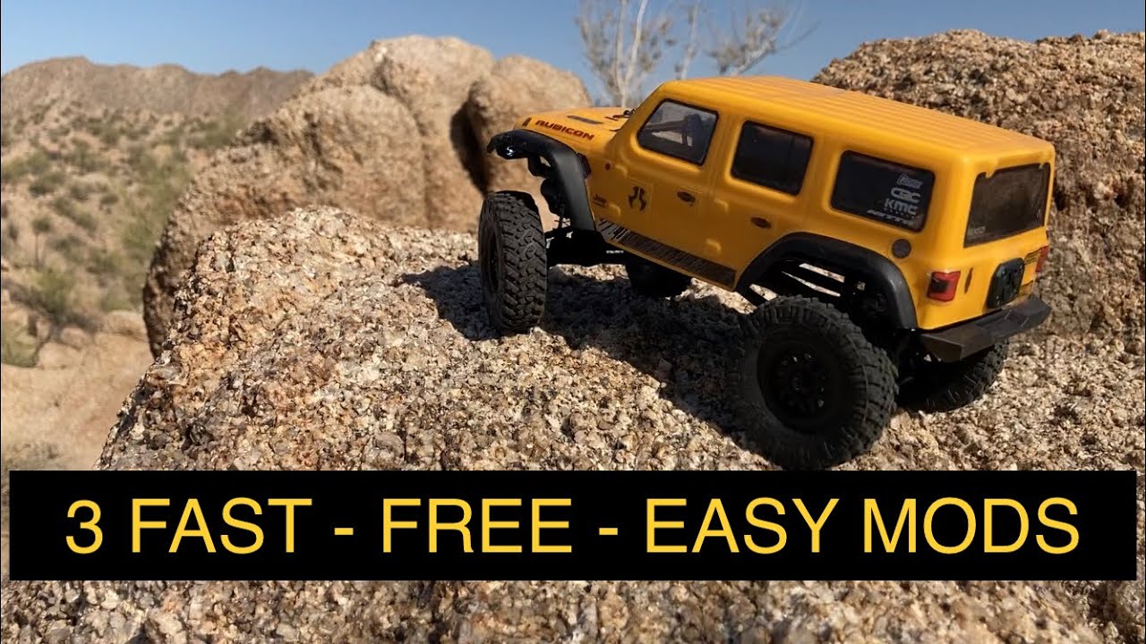 Axial SCX24 БЕСПЛАТНЫЕ ЛЕГКИЕ моды
