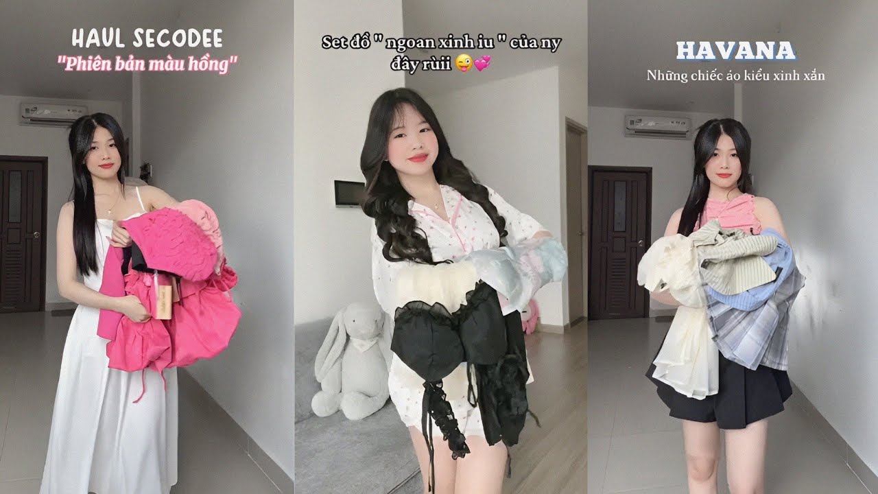 [Shopee Haul] Unboxing Váy,Set Đồ Cho Các Nàng Mùa Xuân Này Nè#45 #unboxingshopee #shopeehaul