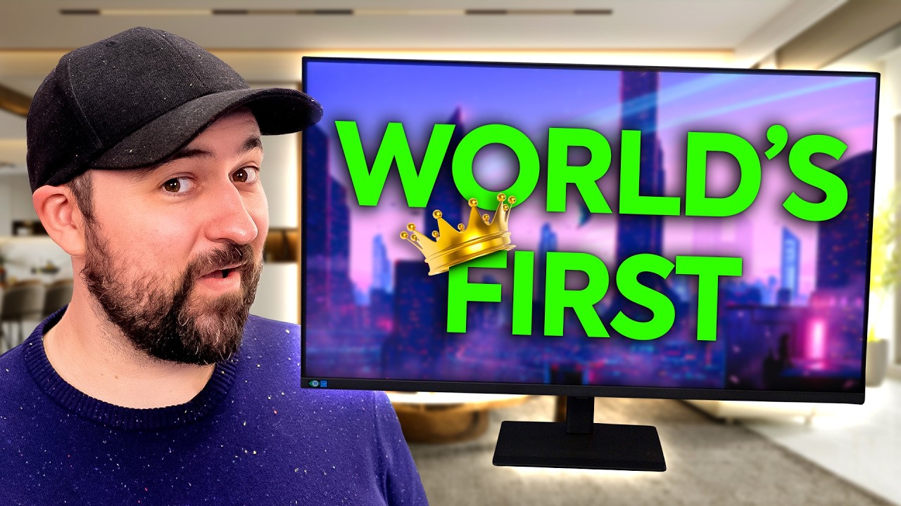 Apparently they're the first to do it... - Samsung ViewFinity S8