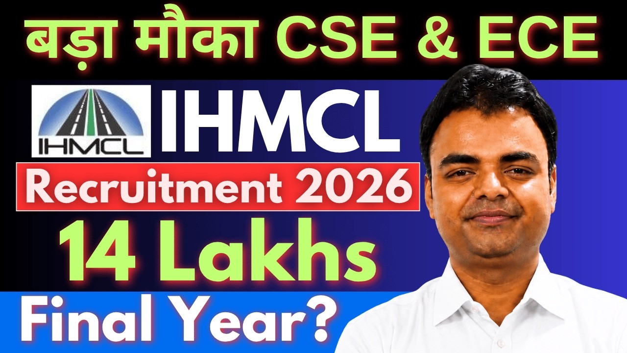 CSE ECE DA PSU Jobs Vacancy 2026, IHMCL Recruitment 2026, GATE PSU Recruitment 2026