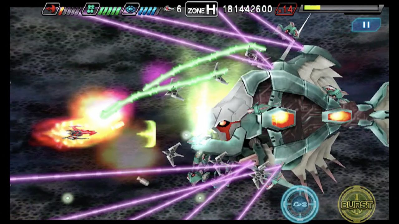 DARIUS BURST SP(HARD) ABCEH ピラニアルート