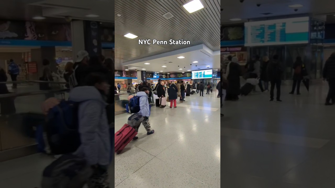 Boarding NJTransit Train at NY Penn