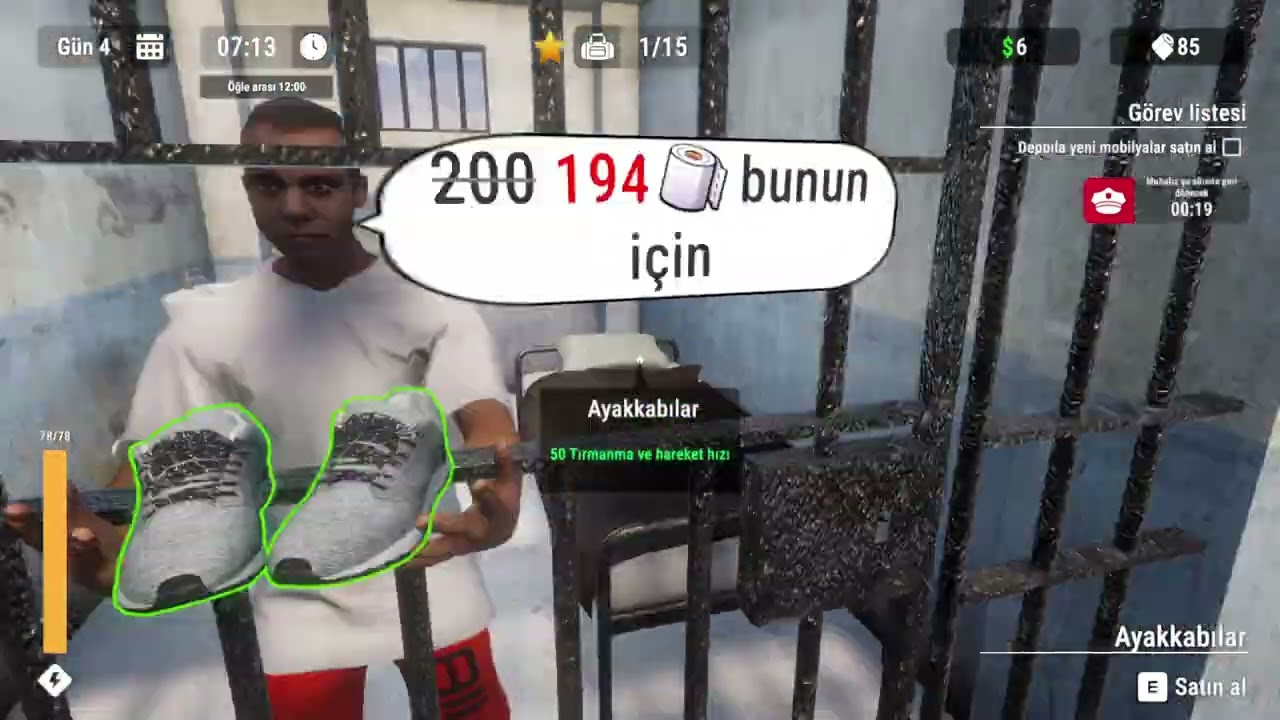PRİSON ESCAPE SIMULATOR - BÖLÜM 2 (FAZLA İLERLEDİK AZ KALDI)