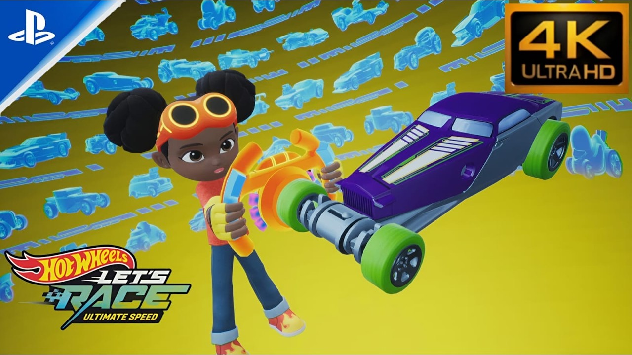 Hot Wheels Let's Race  Ultimate Speed 2025, New Game , 4K ,  PS5