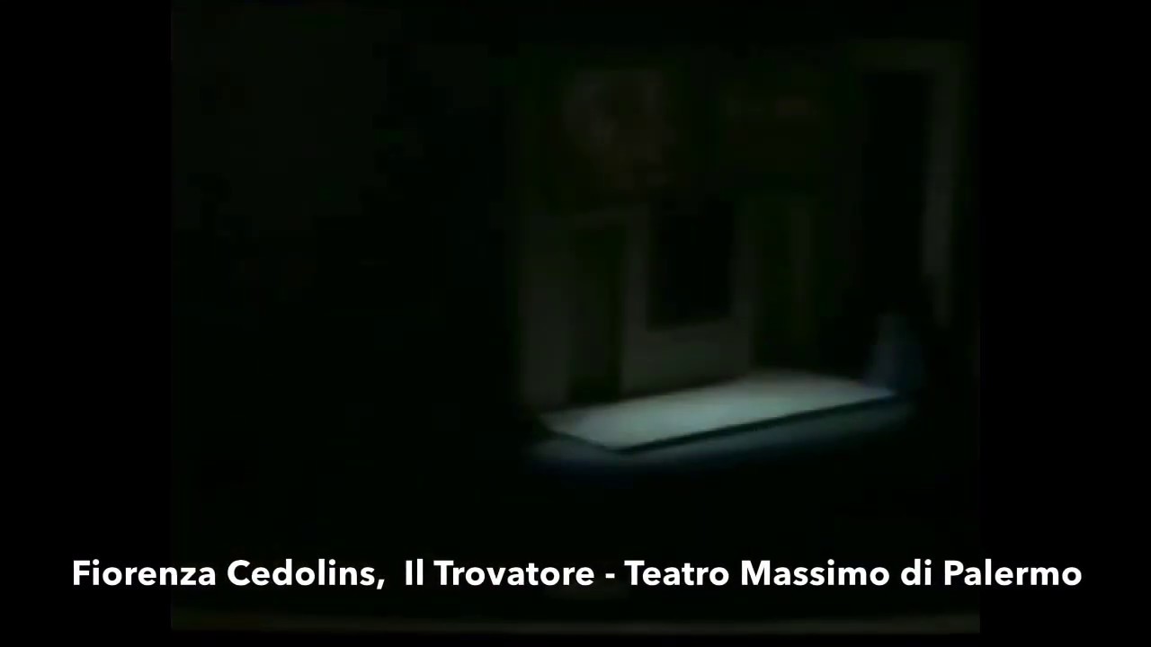 Fiorenza Cedolins “Tacea la notte placida” from Il trovatore G.Verdi, Teatro Massimo di Palermo 2002