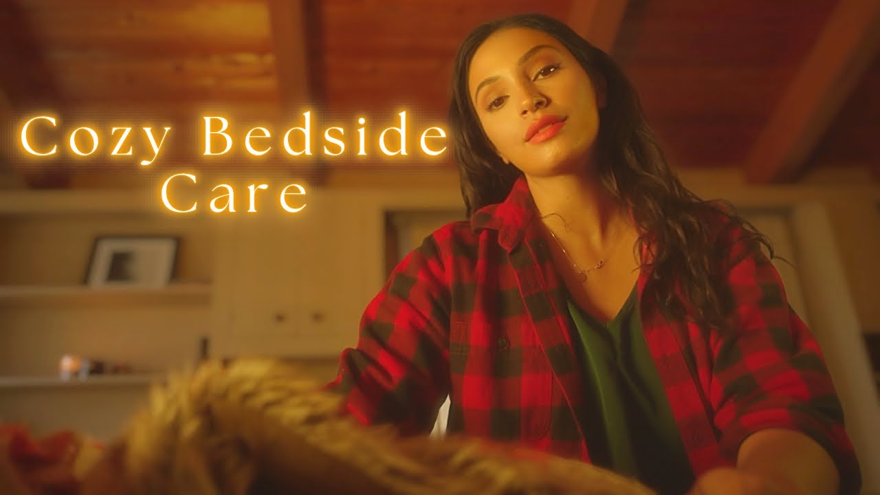 ASMR Cozy Cabin Sleep🌲 Full Body Treatment for Stress