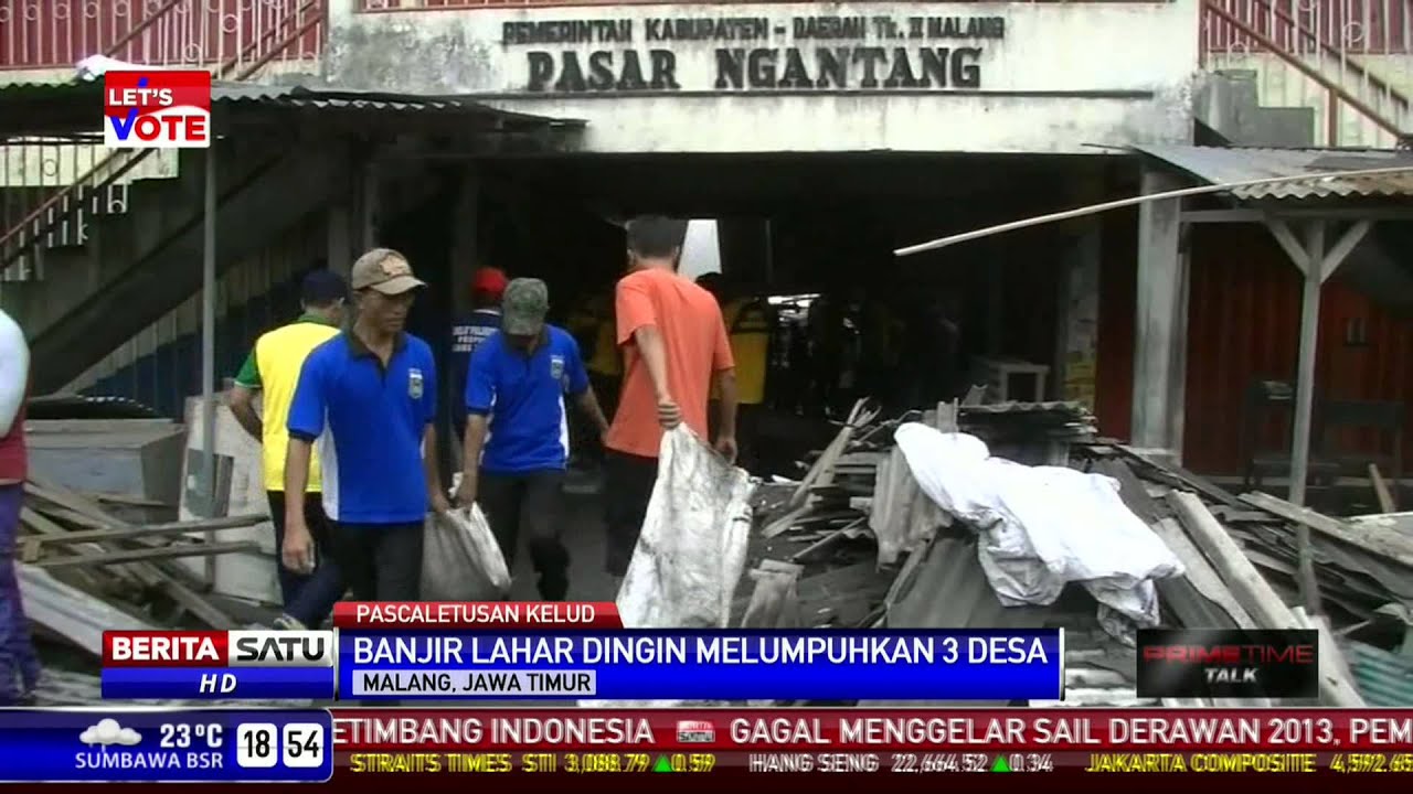 Aktivitas Perekonomian di Ngantang Masih Lumpuh