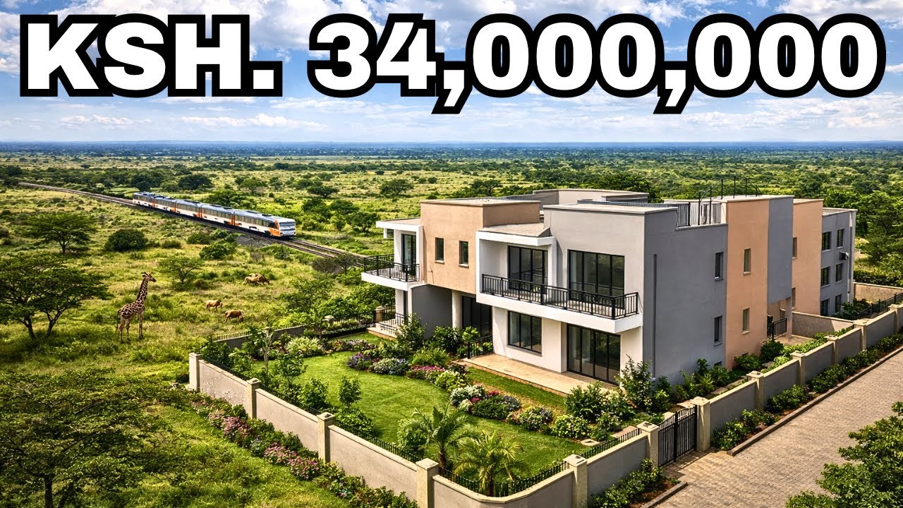 INSIDE Nairobi Kenya’s Most SCENIC Villas Overlooking a National Park | 