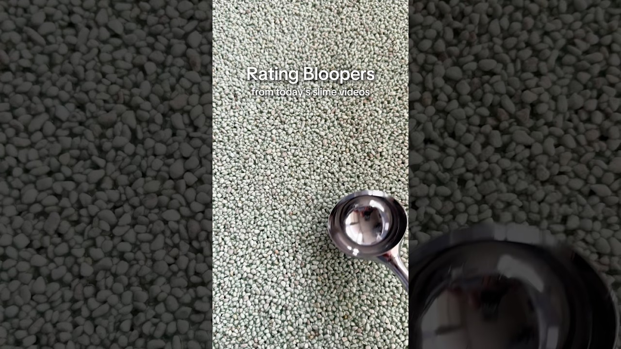 Rating Slime Bloopers: ASMR style ✨