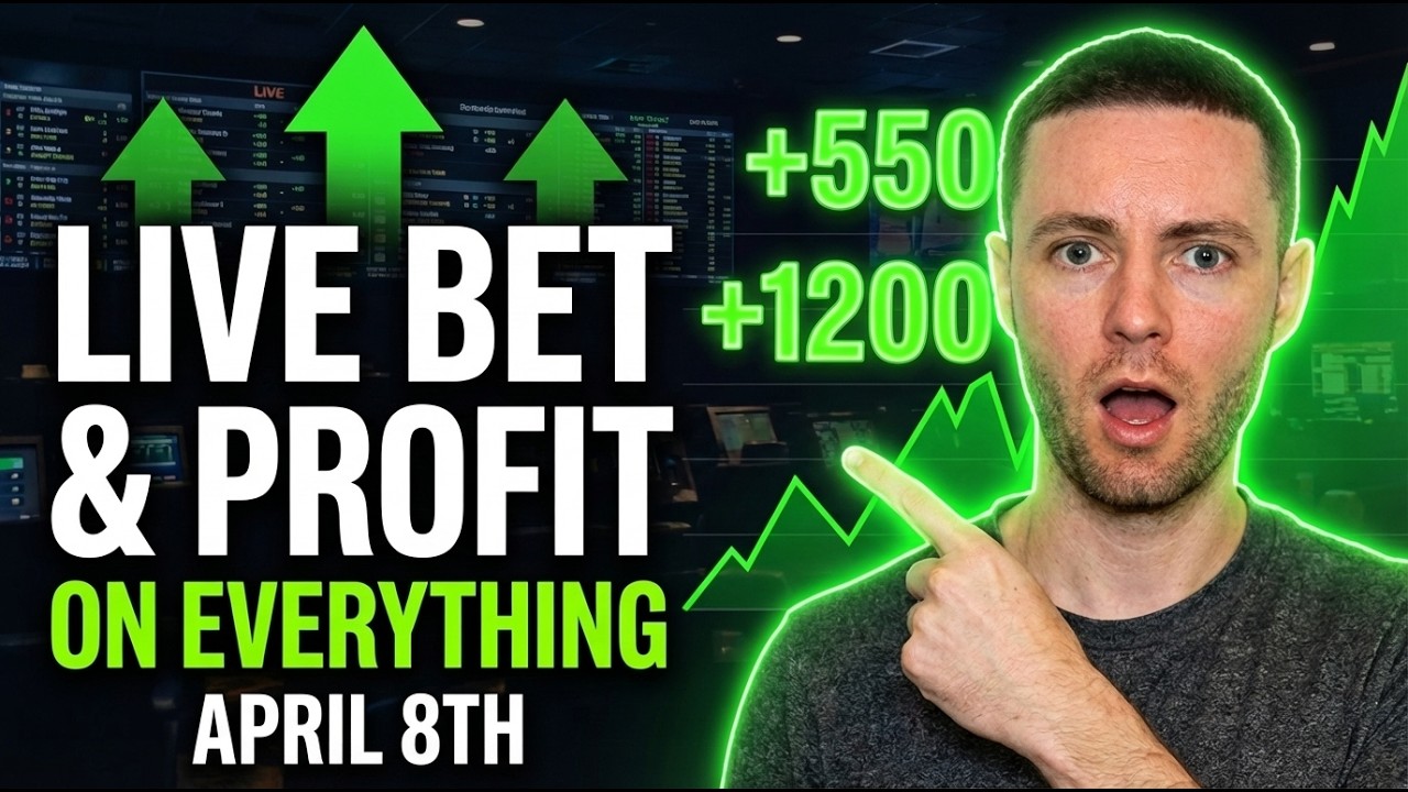 Live Bet With Me And Profit On Everything | April 8