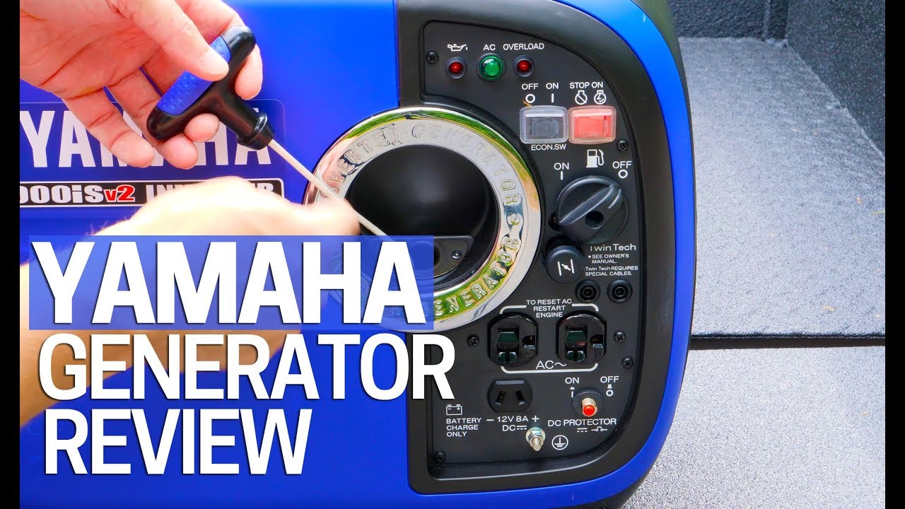 Yamaha Inverter Generator EF2000is V2 Review 2000 Watt - Portable Generator