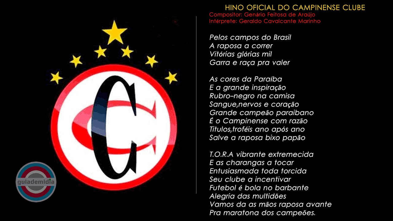 Hino do Campinense Clube PB | Hino Popular