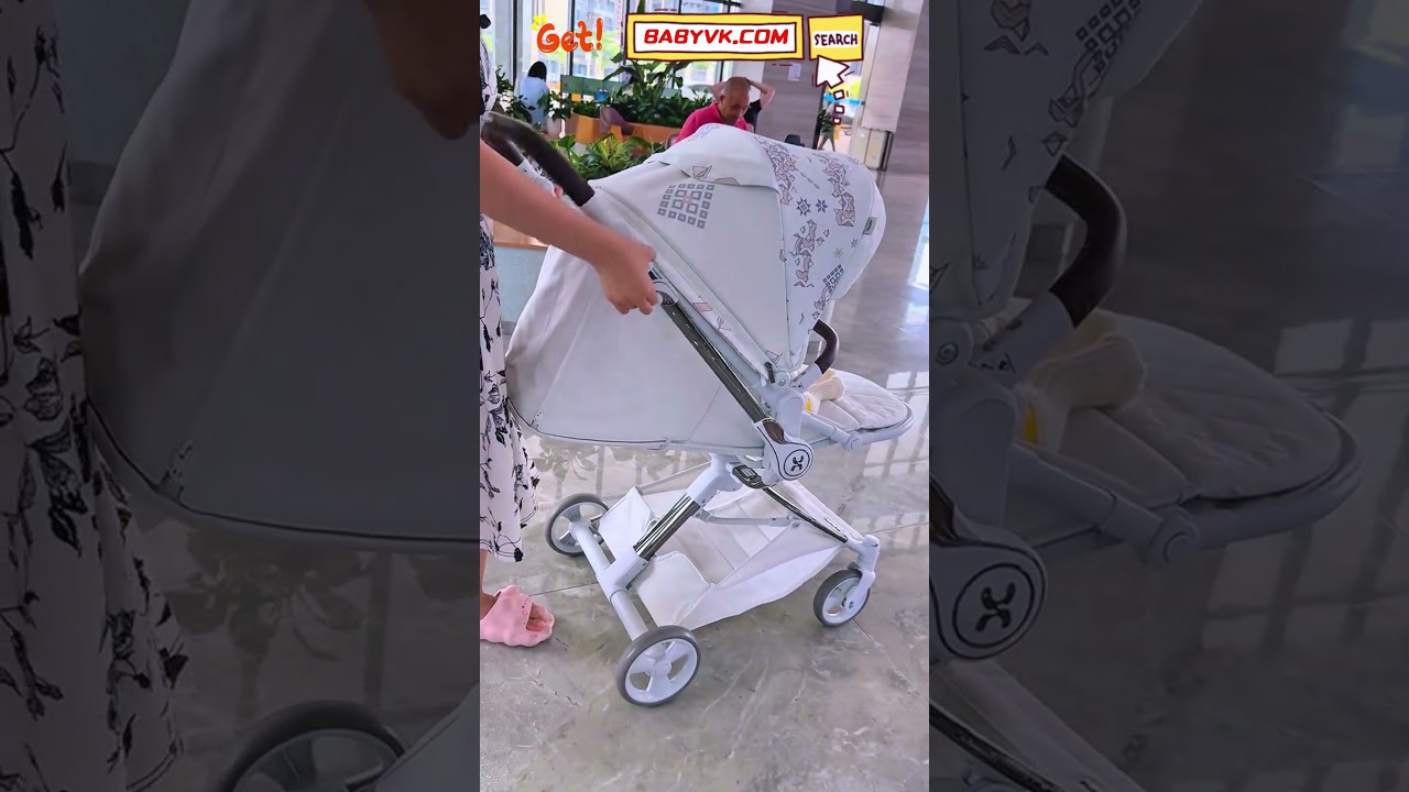 Want to switch baby&rsquo;s view without hassle? Try the Reversible Baby Stroller! #Stroller #baby