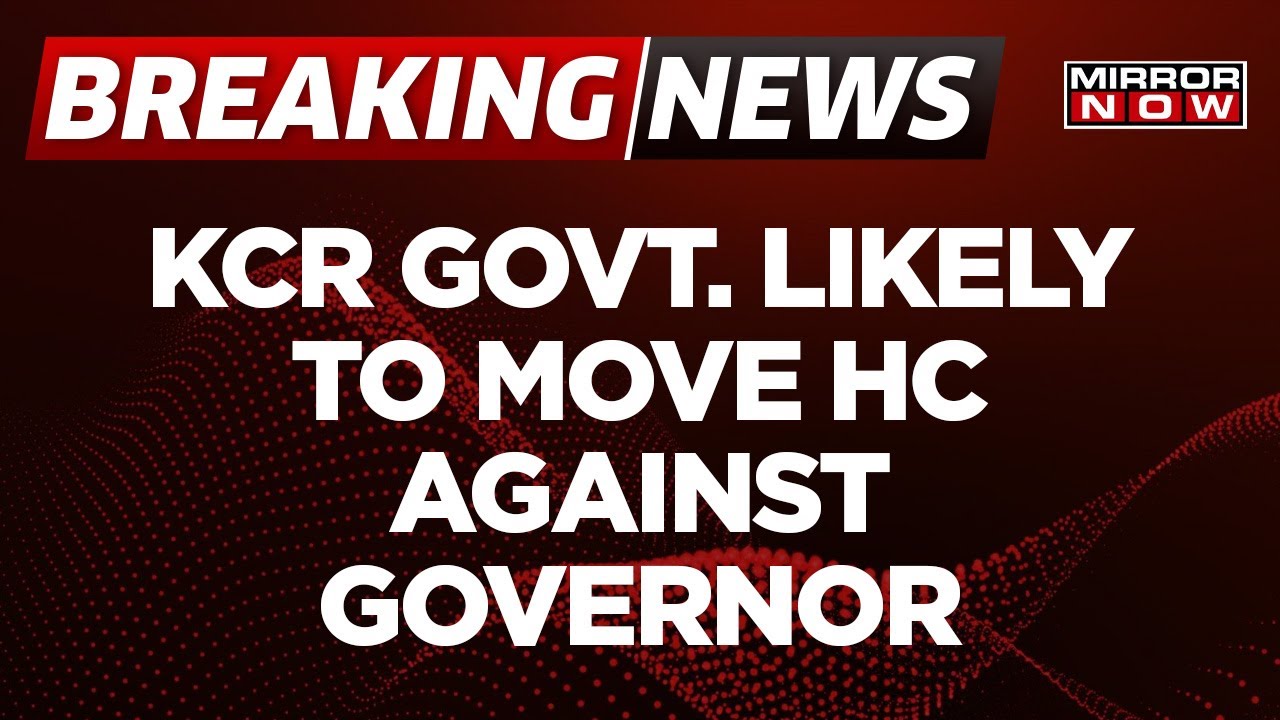 Breaking News | Telangana Government Vs Governor Over Budget | KCR Govt. Likely To Move HC| Top News