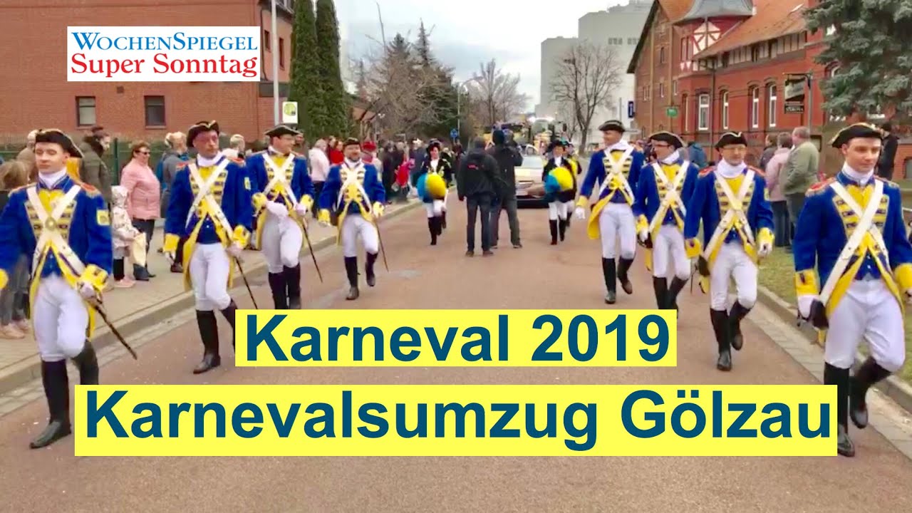 Karneval 2019: Karnevalsumzug in Weißandt-Gölzau