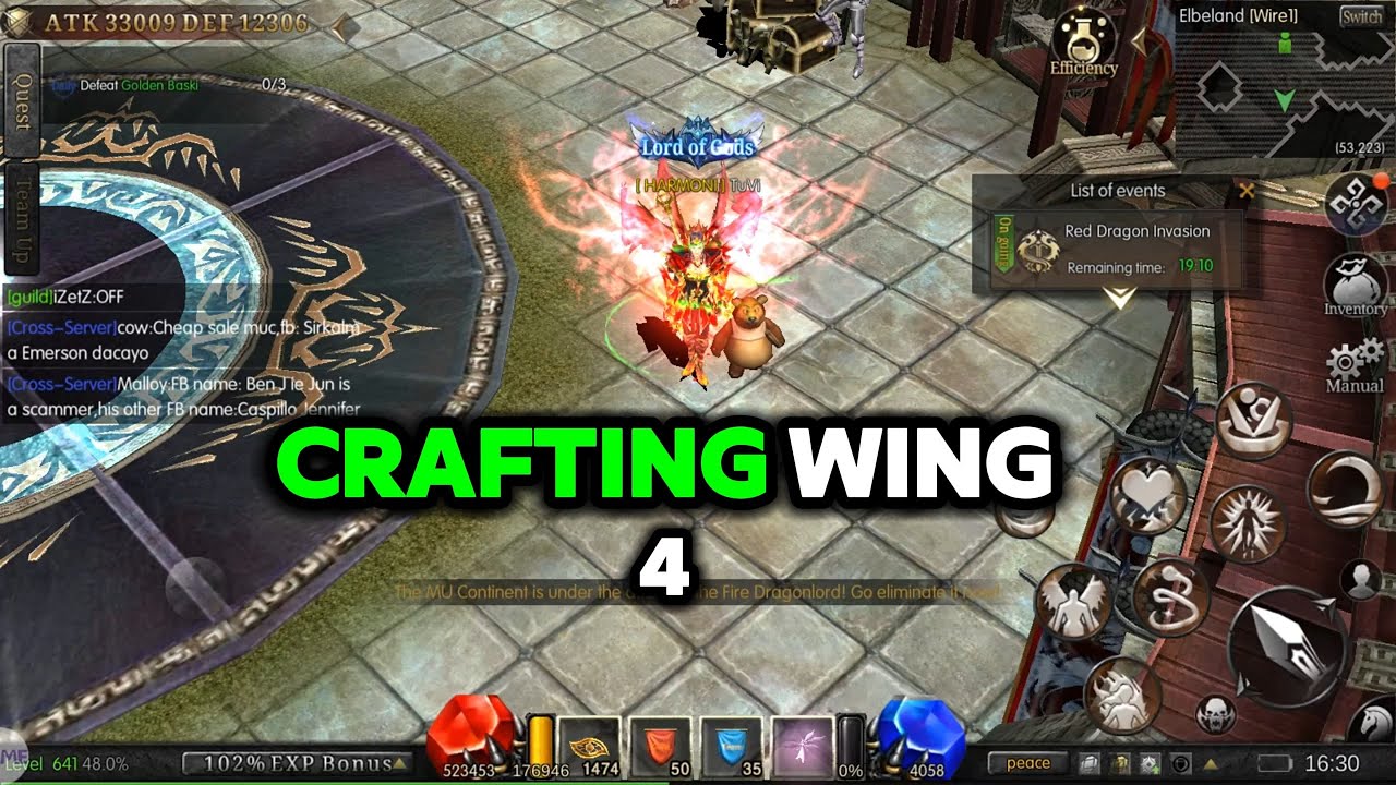 Crafting Wing 4 vs Wing 4 Rebate – Which One is Better in MU Monarch?