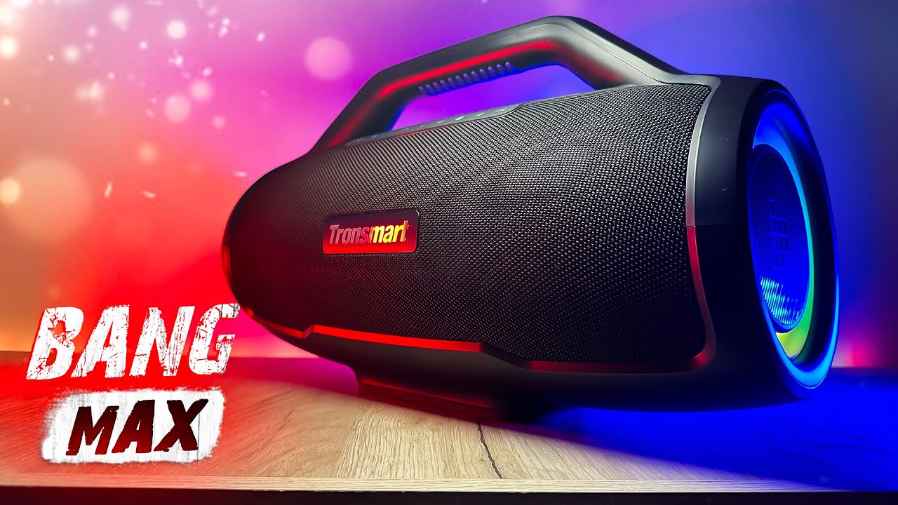 ТЫ ЗАХОЧЕШЬ СЕБЕ ТАКУЮ! 130 ВАТТ ЗВУКА! ЭКСТРИМАЛЬНЫЕ НИЗЫ! БЕСПРОВОДНАЯ КОЛОНКА TRONSMART BANG MAX!