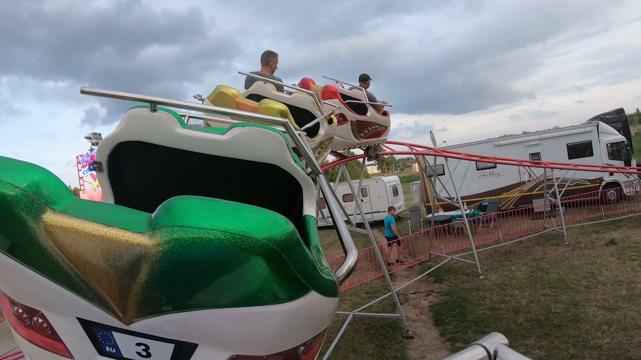 Lunapark Luna - Jaguar Racing Coaster On ride 1