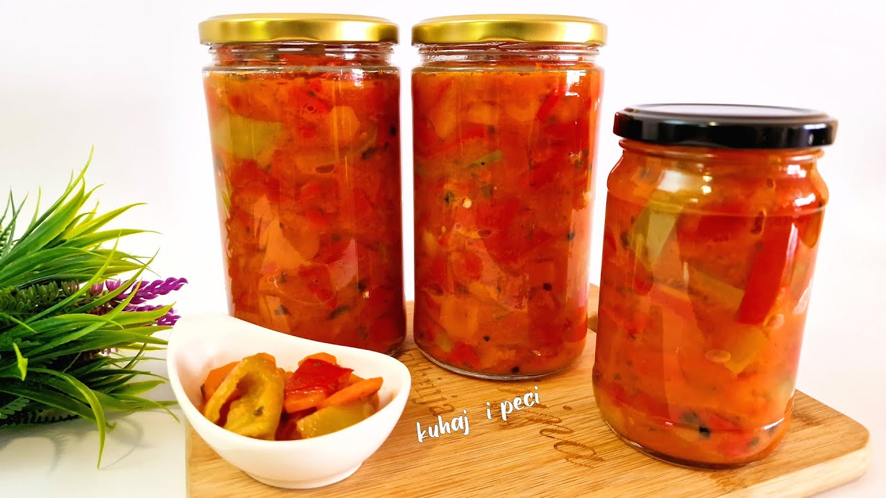 Lovačka salata-još jedna zimnica koja je u mojoj kući vrlo tražena