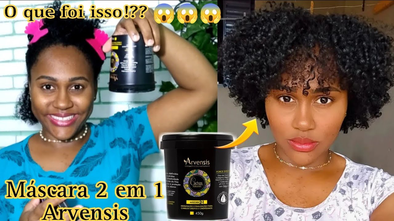 Testei Arvensis máscara 2 em 1 ✨