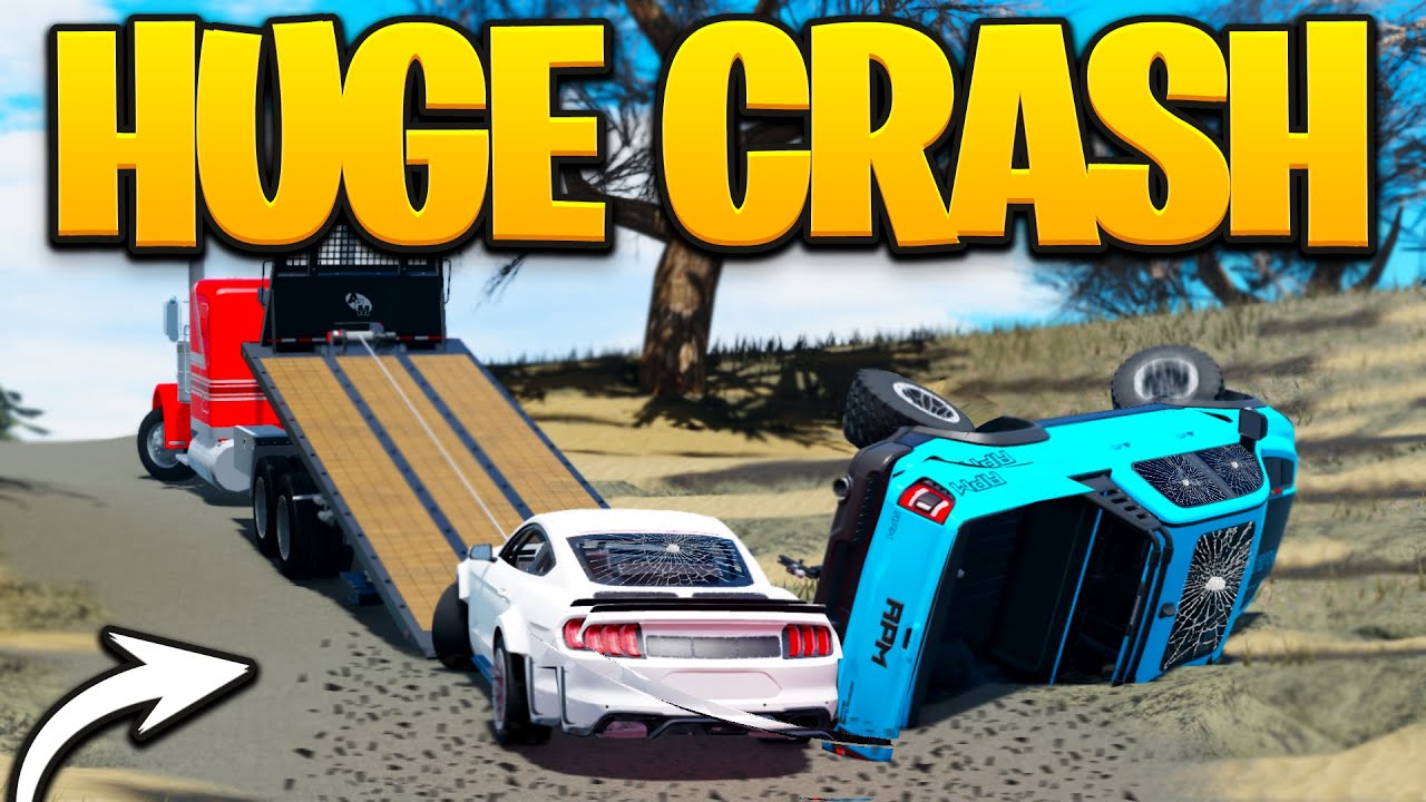 Я использовал новый полуприцеп, чтобы спасти пострадавшего в автокатастрофе в APM | Roblox Americ...