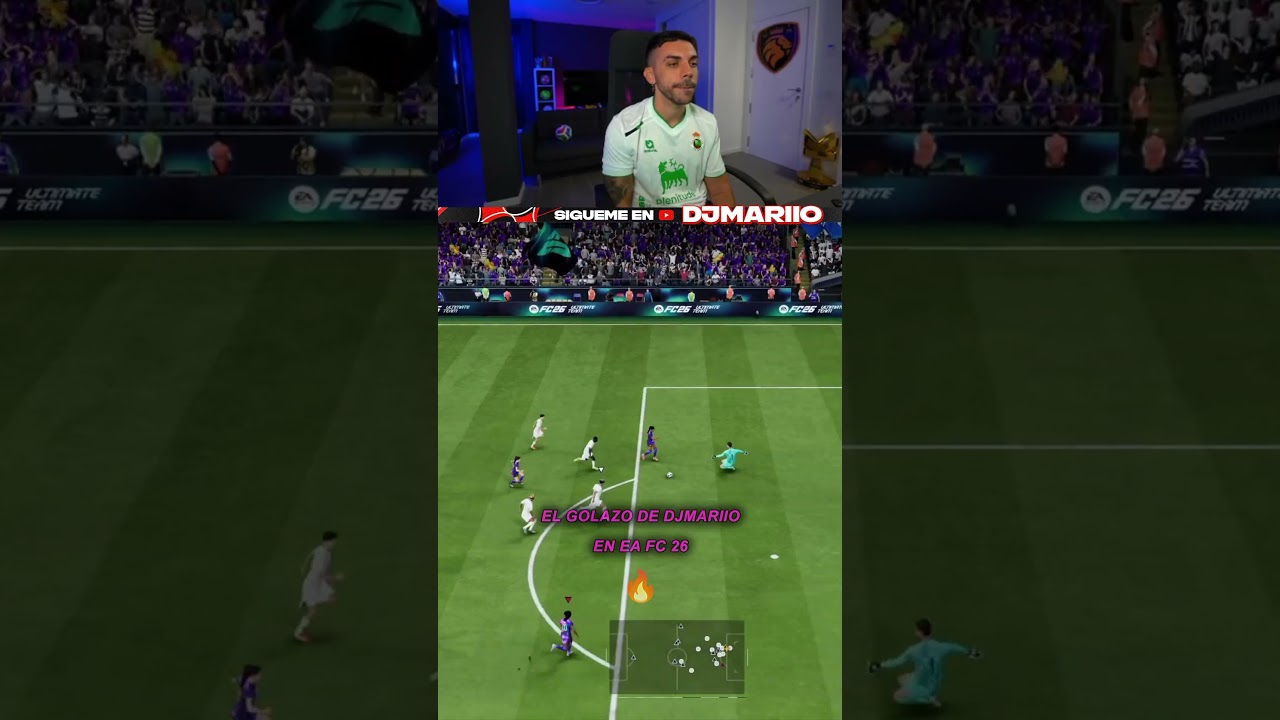 EL GOLAZO DE DJMARIIO EN EA FC 26 🔥 #djmariio #eafc26