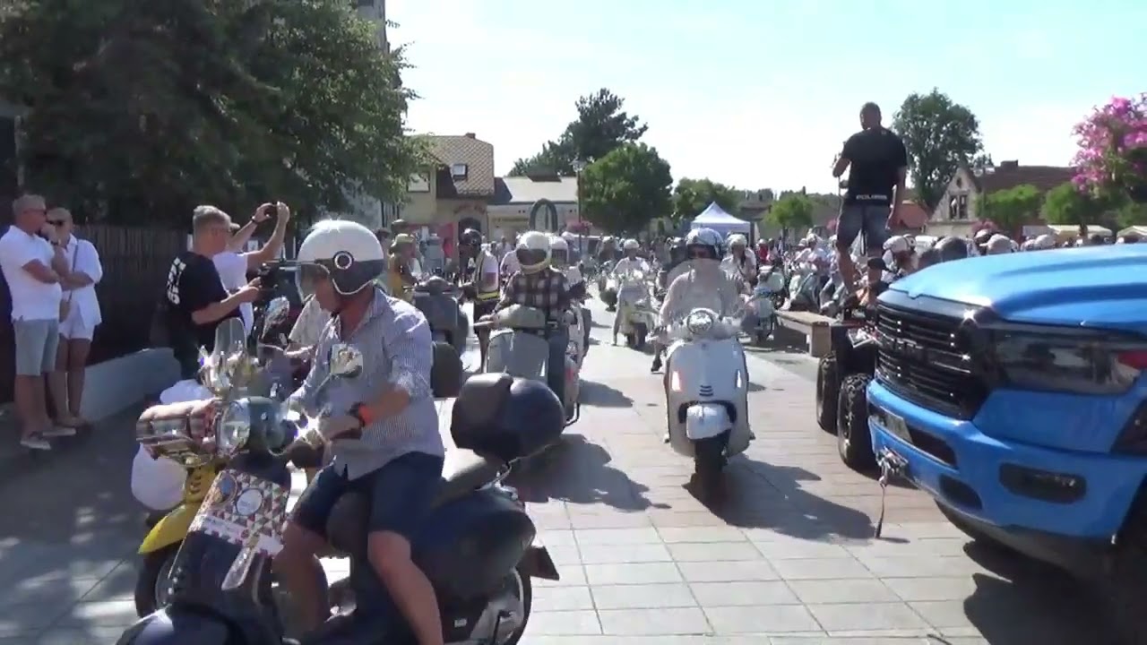 VESPANIAŁY ZLOT W OLSZTYNIE W DNIU 5 LIPCA 2025