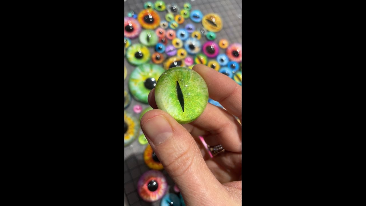 Cabochon eyes - MPGautheron