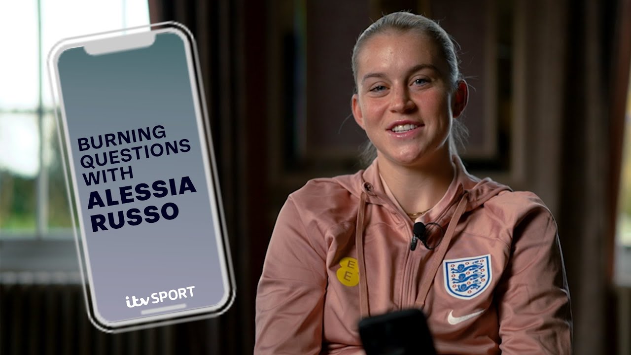 Burning Questions with... Alessia Russo 🔥 | Alessia Russo Answers Fan Questions | ITV Sport