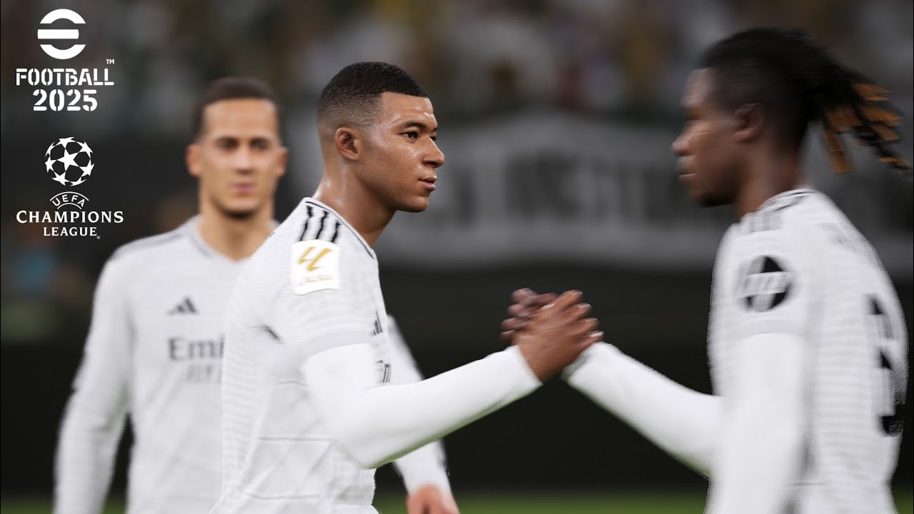 eFootball 2025 - Real Madrid v AC Milan | UEFA Champions League | v4.1.0 | PC 2k