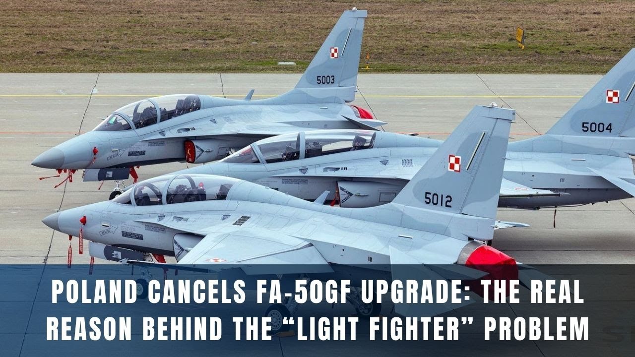 Poland Drops the FA-50GF Upgrade &mdash; The Missile Bottleneck Behind the Decision