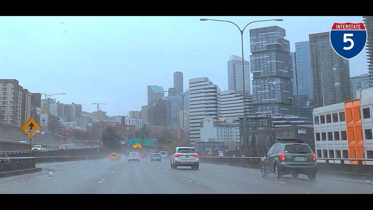 [2021/35] Interstate 5 - Everett to Seattle, Washington