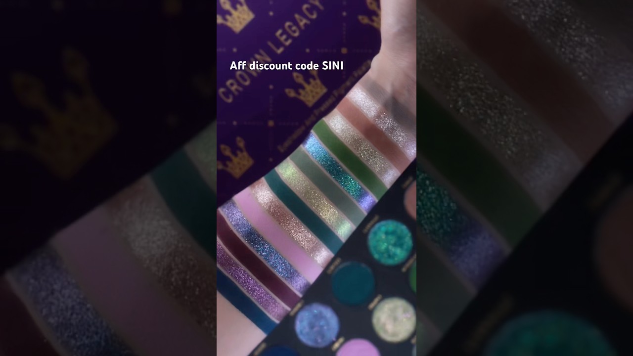 Crown legacy - Glaminatrix x Monolith shop swatches. Aff discount code SINI (PR/gifted)