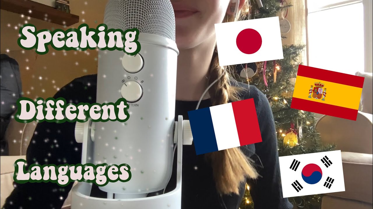 ASMR I Christmas Trigger Words In Different Languages