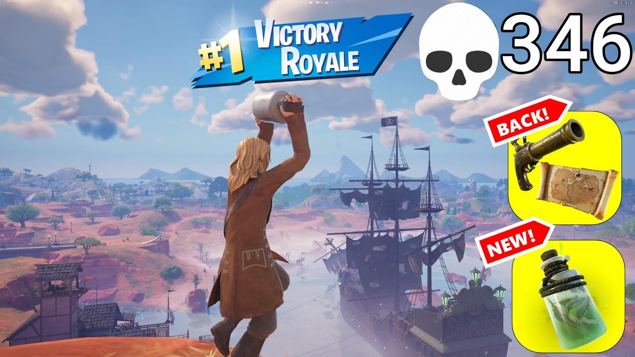 346 Elimination PIRATES OF THE CARIBBEAN Solo Vs Squads 