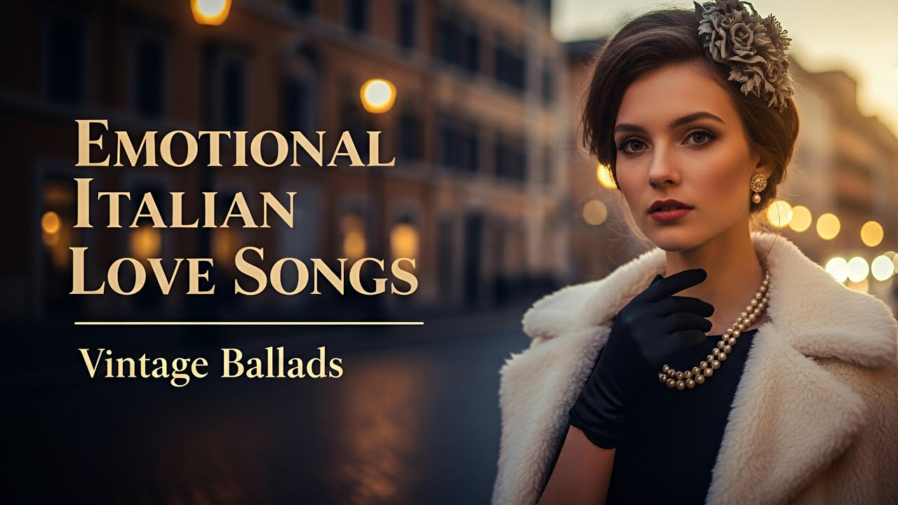 Italian Love Songs After Midnight | Sleepless Hearts & Vintage Romance