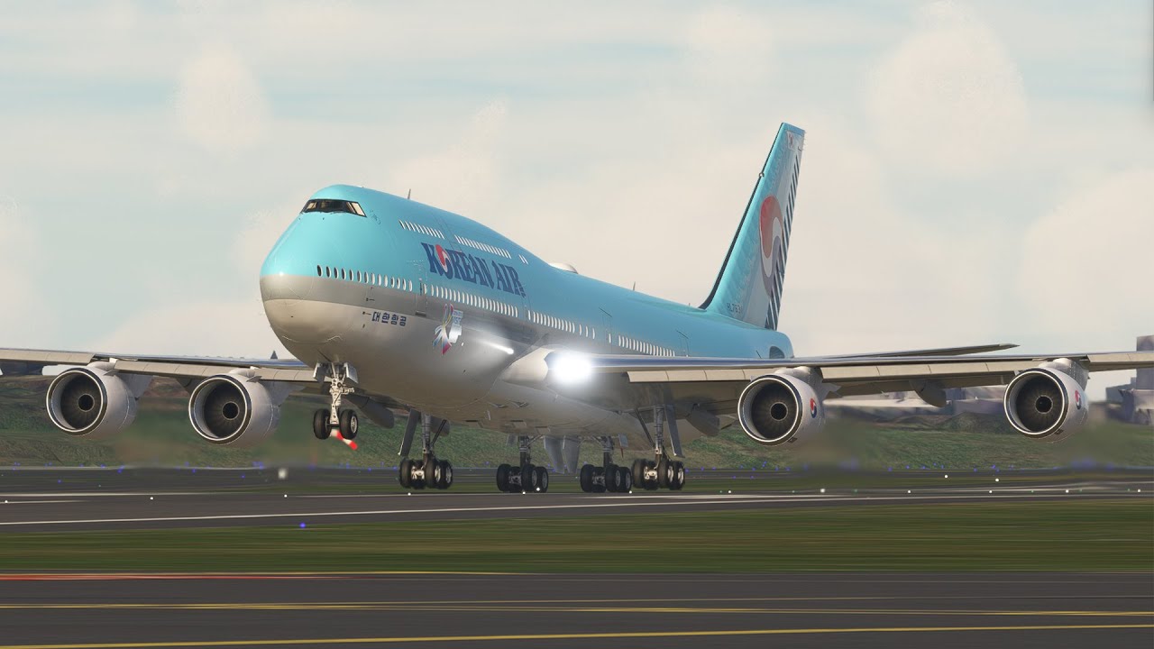 Shocking! Plane Loses Control Seconds After Takeoff! Boeing 747 KOREAN Air