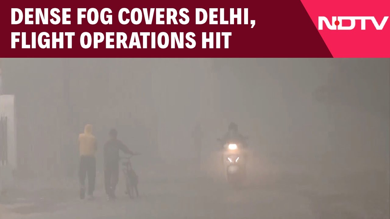 Delhi Fog Today | Delhi-NCR Remains Shrouded In Dense Smog, Air Quality Stays in &lsquo;Severe&rsquo; Category