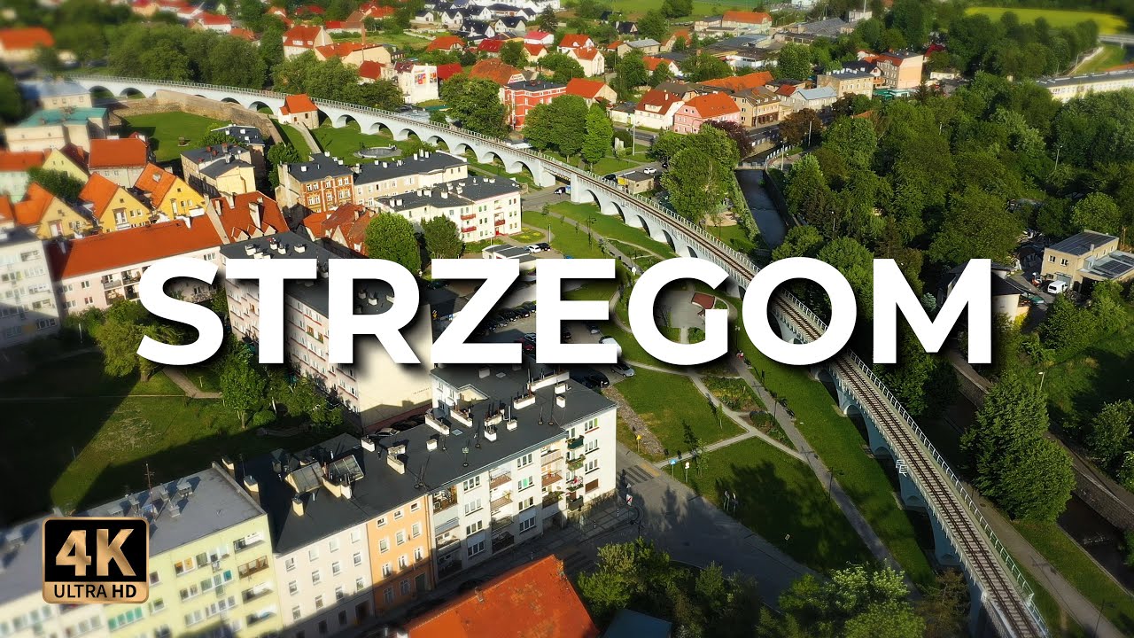 Strzegom z drona | Wiosna 2022 | LECE W MIASTO™ [4k]