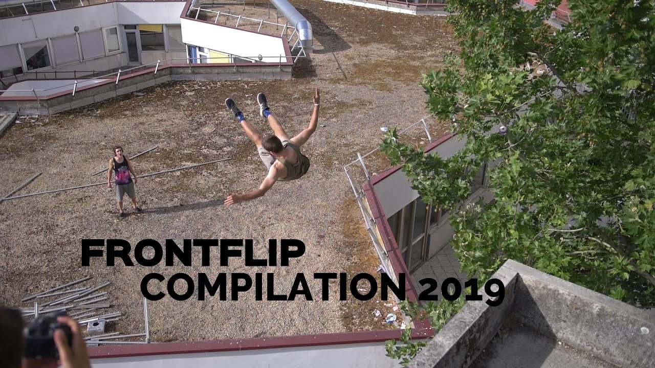 FRONTFLIP COMPILATION - 41 in 2019