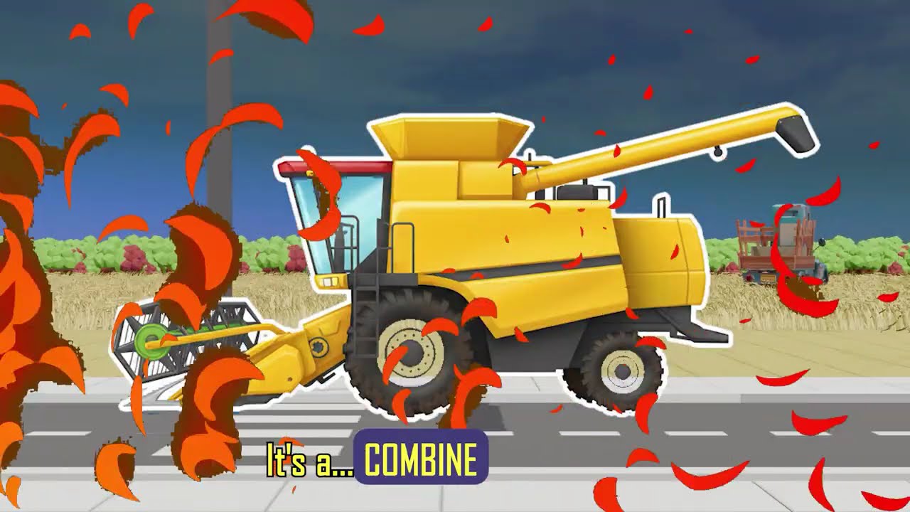 Guess the Vehicle Song! 🚜 Tractor & Farm Machines | Kids Songs Compilation
