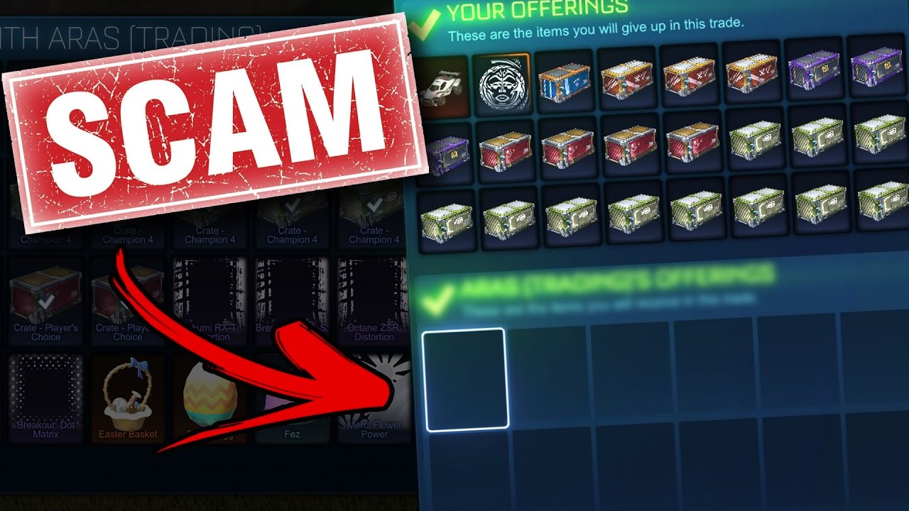 NEW Rocket League Scamming Method! (BE WARNED)