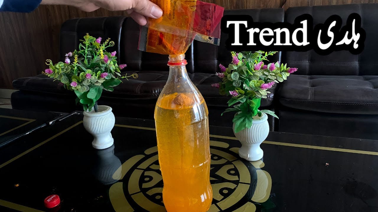 Haldii trending video|Haldii vs water experiment 