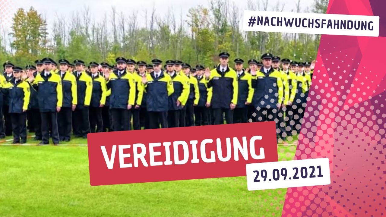 Vereidigung am 29.09.2021