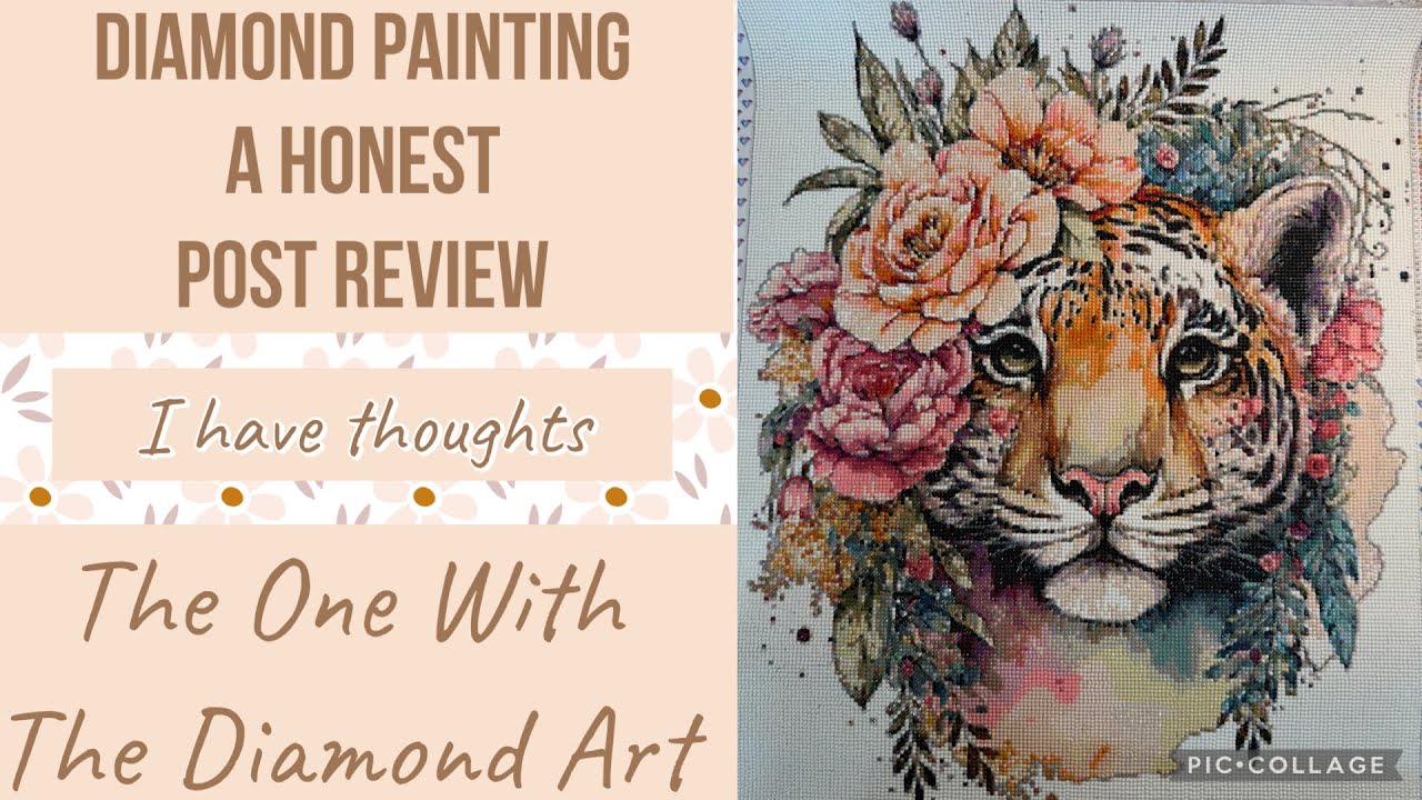 Честный обзор поста о алмазной вышивке - алмазная вышивка от автора Diamond Art #review